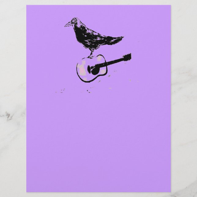 Raben Gitarrenlied Flyer (Vorne)