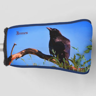 Raben Schwarz Vogel Putter Golf Headcover