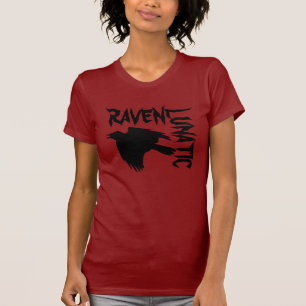 Raben-verrücktes T-Shirt