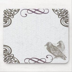 Rabenentwurf Mousepad