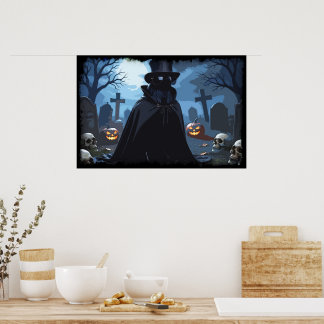 Rabenlord - Halloween-Goth-Design Poster