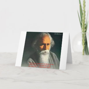 Rabindranath Tagore Liebeszitate Geschenke & Karte