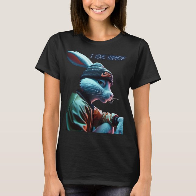 Rabit Hiphop T-Shirt (Vorderseite)