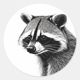 Raccoon Aufkleber
