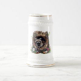 Raccoon bierglas