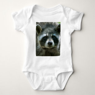 Raccoon Bodysuit Baby Strampler