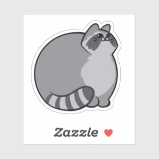 Raccoon CHONK Aufkleber