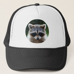 Raccoon Coon Wild Animes Wildlife Hat Truckerkappe