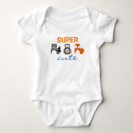Raccoon-Eulefox-Tiersuperniedliches Baby Strampler