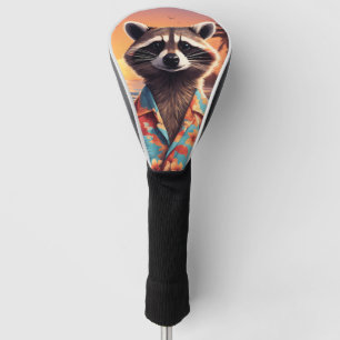 Raccoon Holiday Golf Headcover