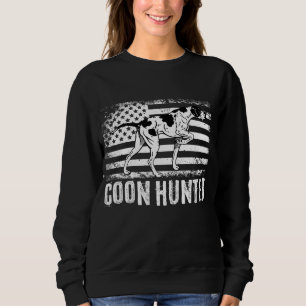 Raccoon Hunting Coon Hunting Coonhound Hunter Gift Sweatshirt