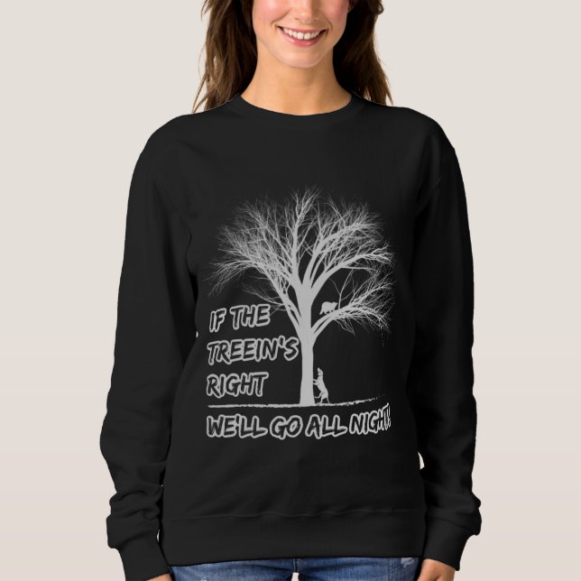 Raccoon Jäger Cocktail Raccoon Sweatshirt (Vorderseite)