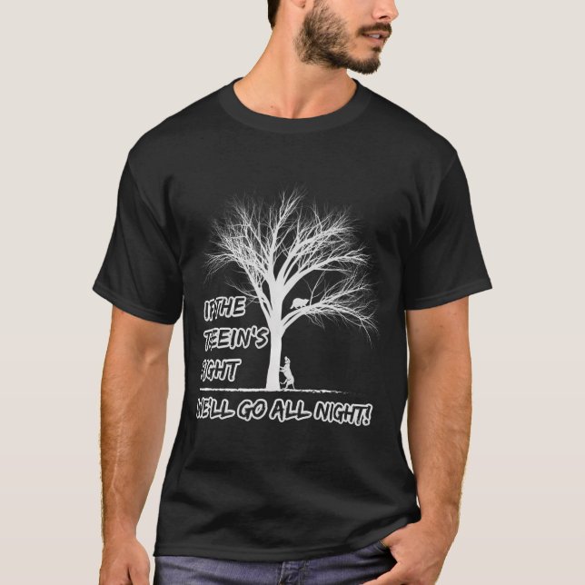 Raccoon Jäger Cocktail Raccoon T-Shirt (Vorderseite)