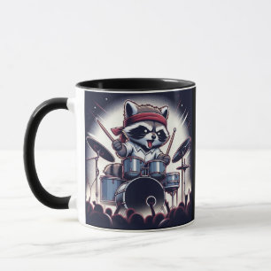 Raccoon Jam: Trommeln mit Unaufhaltsamen Tasse