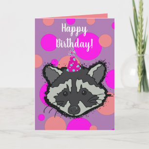 Raccoon Karte