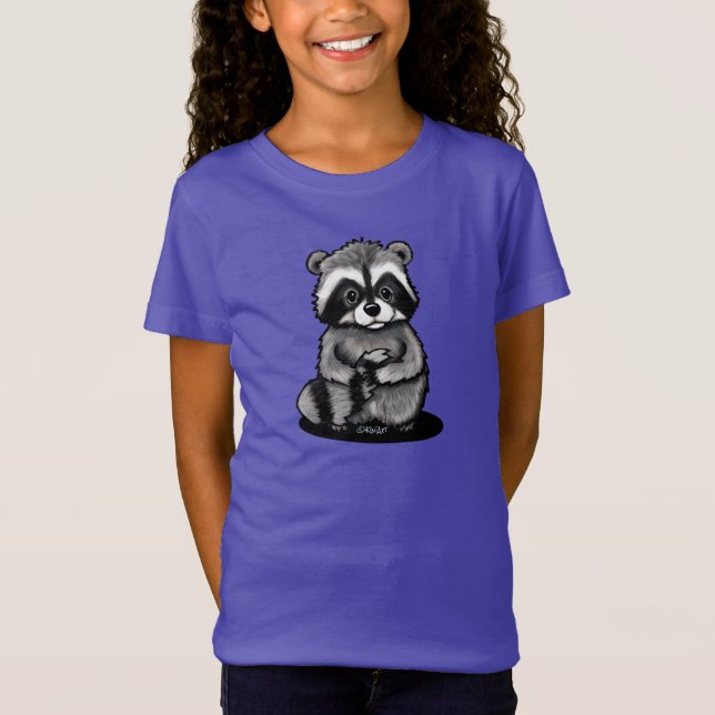 Raccoon KiniArt T - Shirt (Vorderseite)