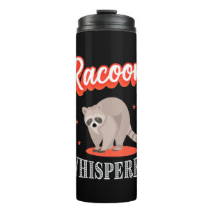 Raccoon Lover Raccoon Whisperer Thermosbecher