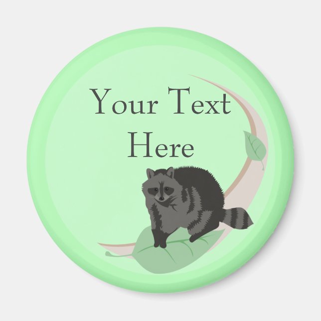 Raccoon-Magnete Magnet (Vorne)