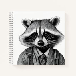 Raccoon-Notenbuch Notizbuch
