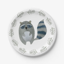 Raccoon Paper Teller für Waldtiere