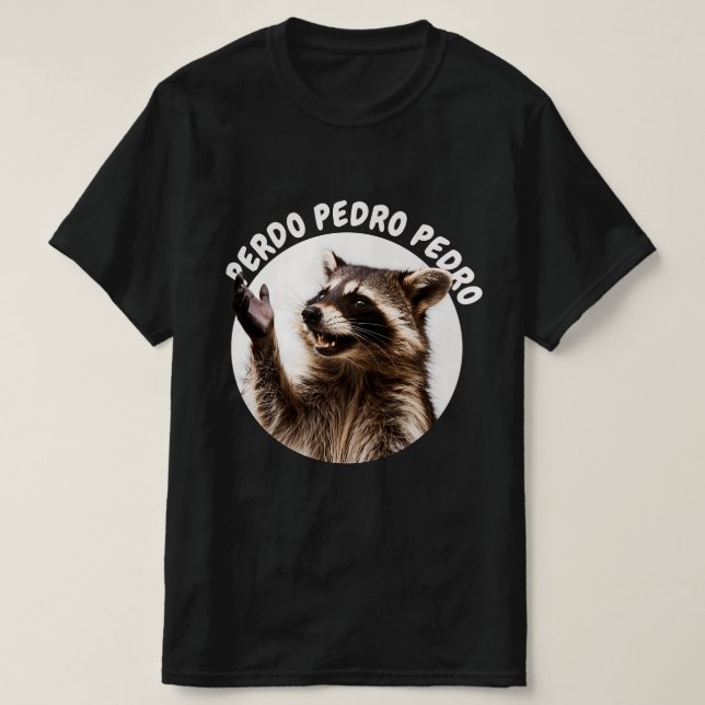 RACCOON PEDRO ZOLLBEZEICHNUNG T-Shirt (Design vorne)