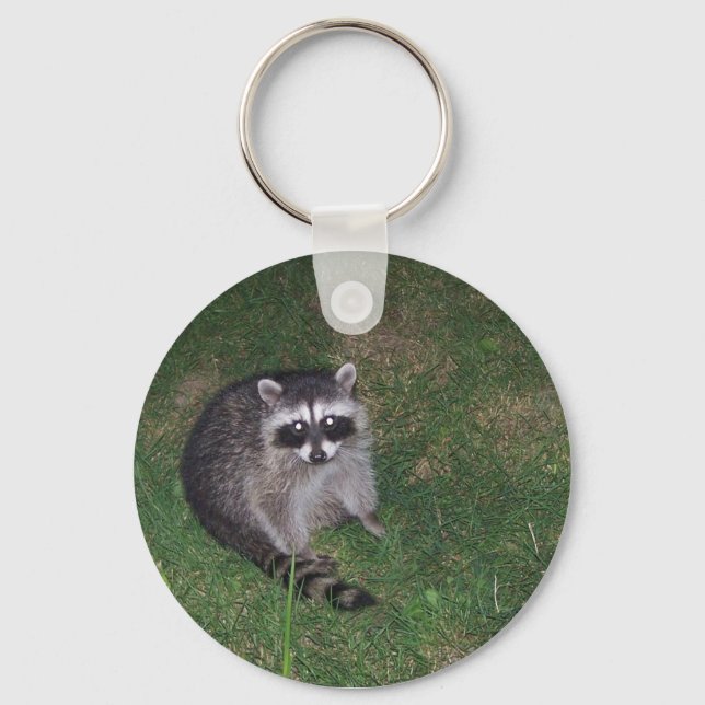Raccoon-Schlüsselanhänger Schlüsselanhänger (Vorderseite)