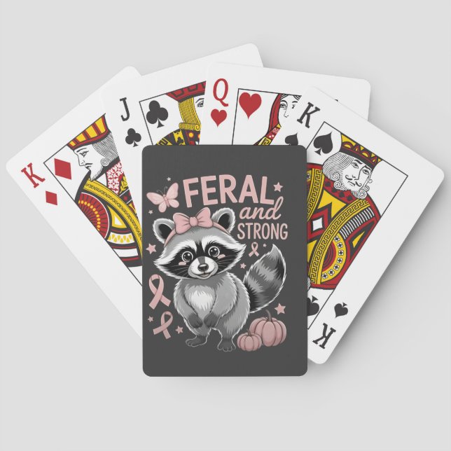 Raccoon Spielkarten (Rückseite)