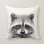 Raccoon-Stift Zeichne Kissen<br><div class="desc">Raccoon-Stift Gezeichnet von Victoria Borges</div>