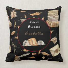 Raccoon Sweet Fall Anpassen Text, Farbe 20 "X20" Kissen