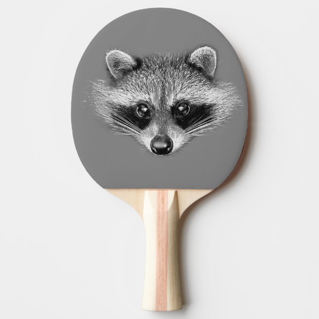Raccoon Tischtennis Schläger (Vorderseite)