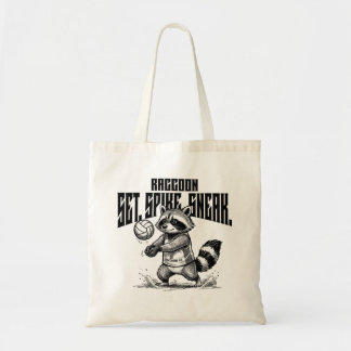 Raccoon Volleyball Star - Set Spike Sneak Graphic Tragetasche