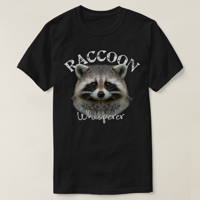 Raccoon Whisperer Shirt Cute Raccoon Classic TShir (Design vorne)