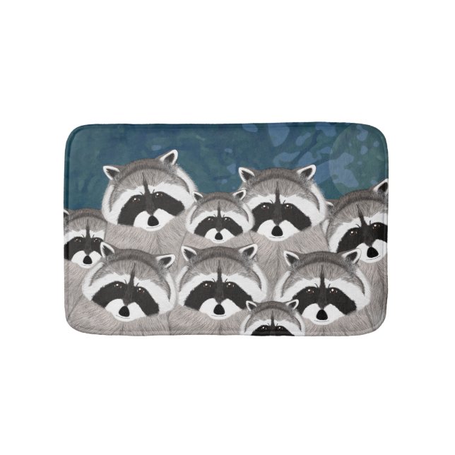 Raccoons-Bathmat Badematte (Vorderseite)