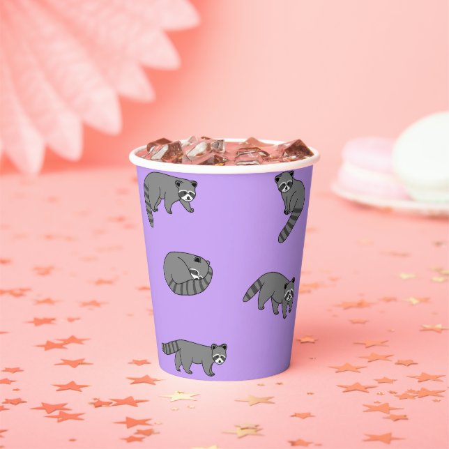 Raccoons Pappbecher (Insitu)