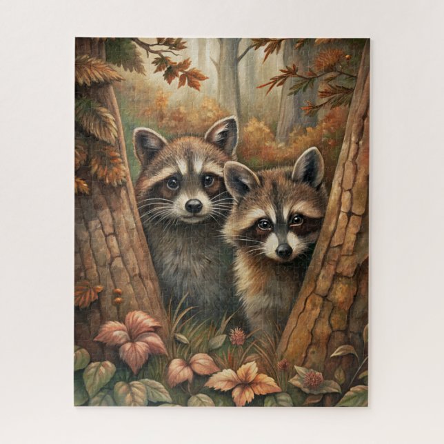 Raccoons Puzzle (Vertikal)