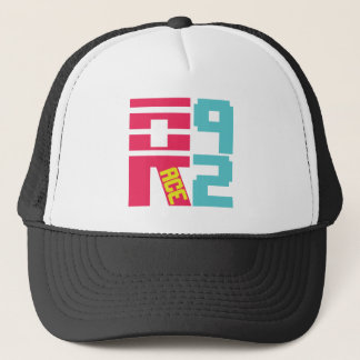 Race 92 Logo 90's Printed Trucker hat Truckerkappe