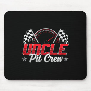 Race Car Birthday Party Racing Family Uncle Pit Cr Mousepad