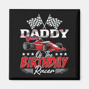 Race Car Daddy von der Racer Racing Familie zum Ge Magnet
