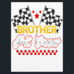 Race Car Geburtstagsparty Racing Familie Bruder Ge Menükarte<br><div class="desc">Race Car Geburtstagsparty Racing Familie Bruder Geschenk</div>