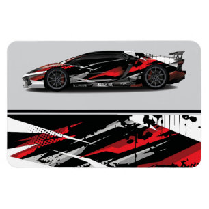 Race Car Magnet