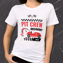Race car pit Crew Momme Rennen Geburtstag passend