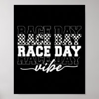Race Day Vibes Checkered Coquette Bow Car Racing m