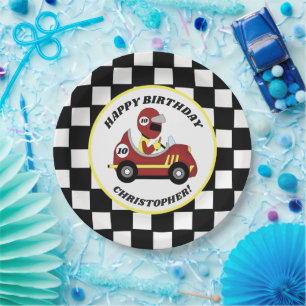 Race Fans Birthday Party Pappteller