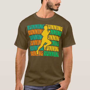 Race Gift Run Vintage Retro T-Shirt