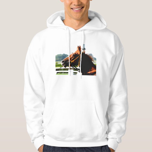 Race Horse Hoodie (Vorderseite)