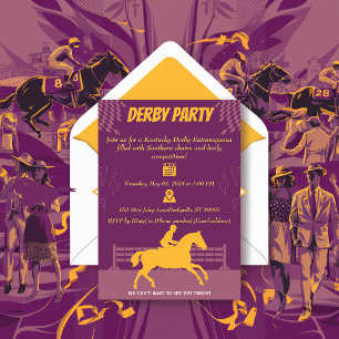 Race Horse Party Einladung