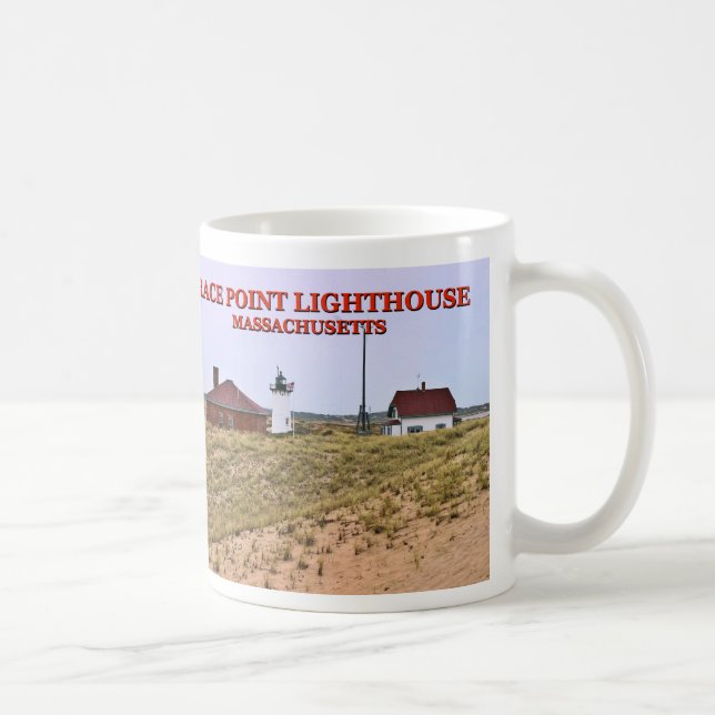 Race Point Lighthouse, Cape Cod, Massachusetts Tas Kaffeetasse (Rechts)