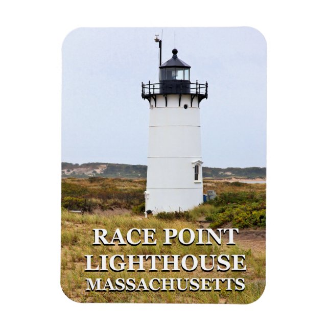 Race Point Lighthouse, Massachusetts Magnet (Vertikal)