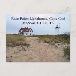 Race Point Lighthouse, Massachusetts Postkarte
