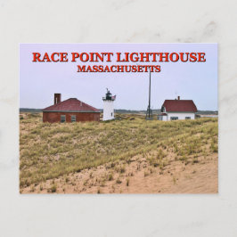 Race Point Lighthouse, Massachusetts Postkarte